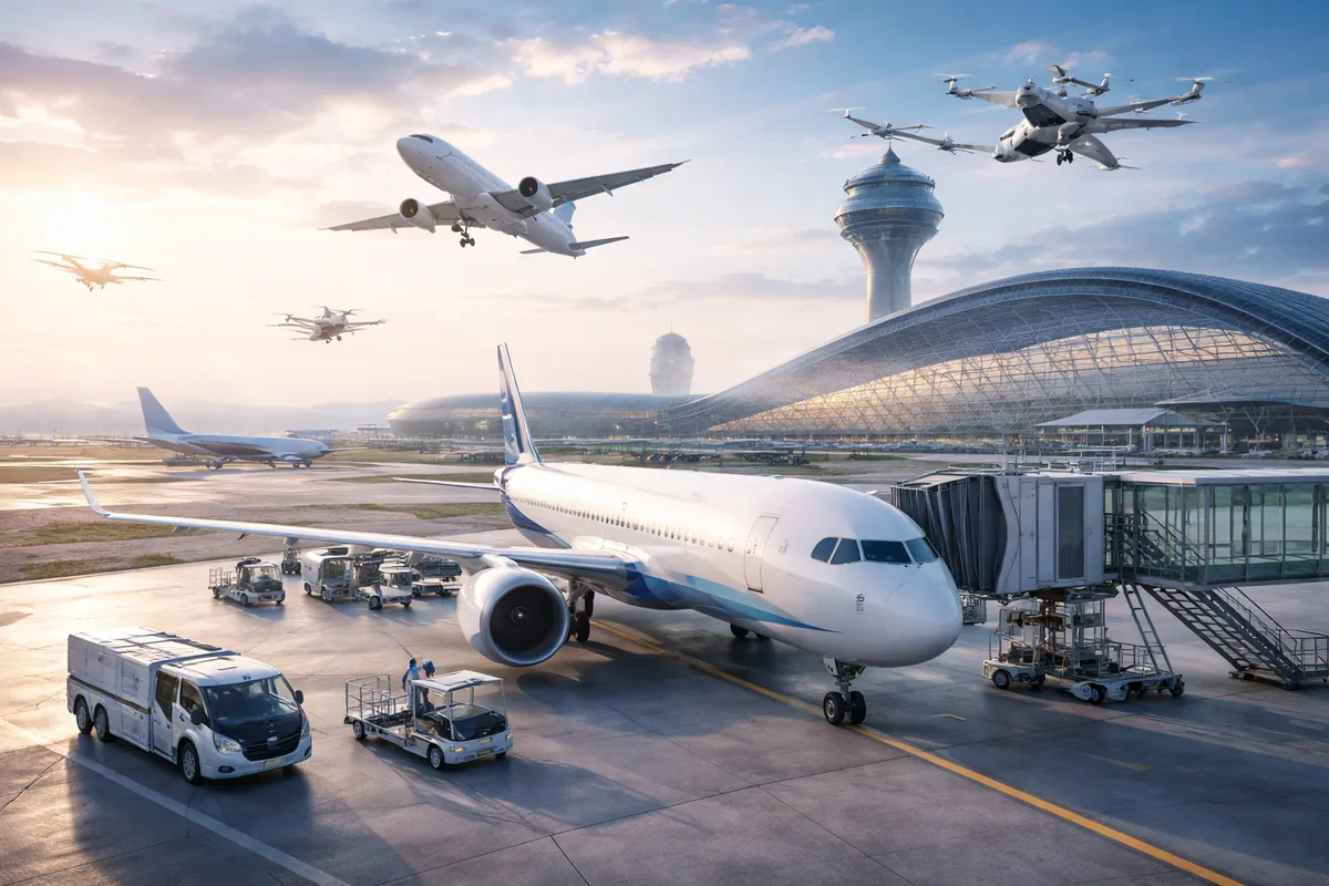 Comment les innovations technologiques transforment-elles le transport aérien et l'aviation civile ?