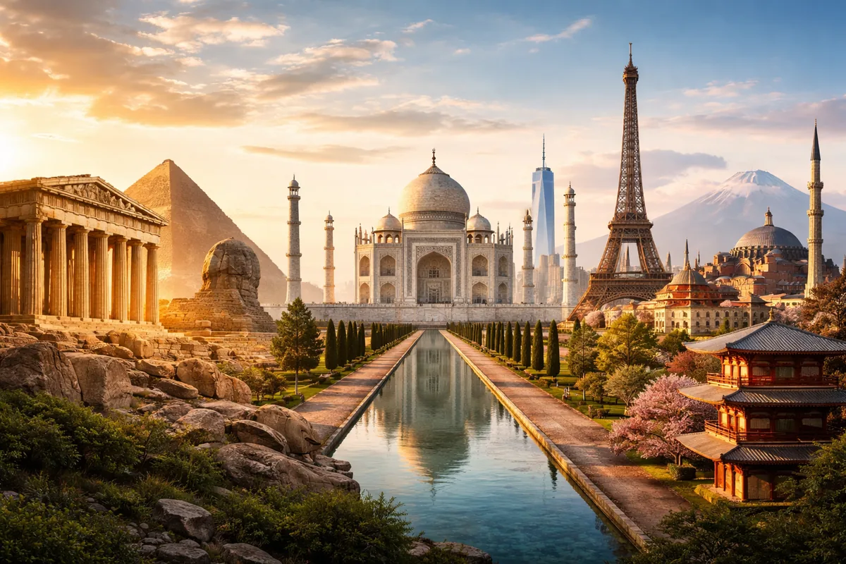 Les merveilles architecturales à travers le globe